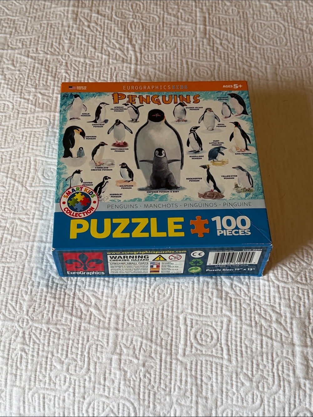 EuroGraphics Penguins 100-Piece Puzzle